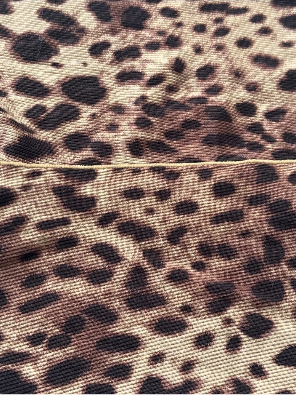Scims x Dolce & Gabbana women's Leopard Print Brown Boxer Brief Shorts XS NWT